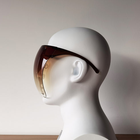 Hot sale multicolor clear PC material tinted blocc visor face shield for outdoor protection